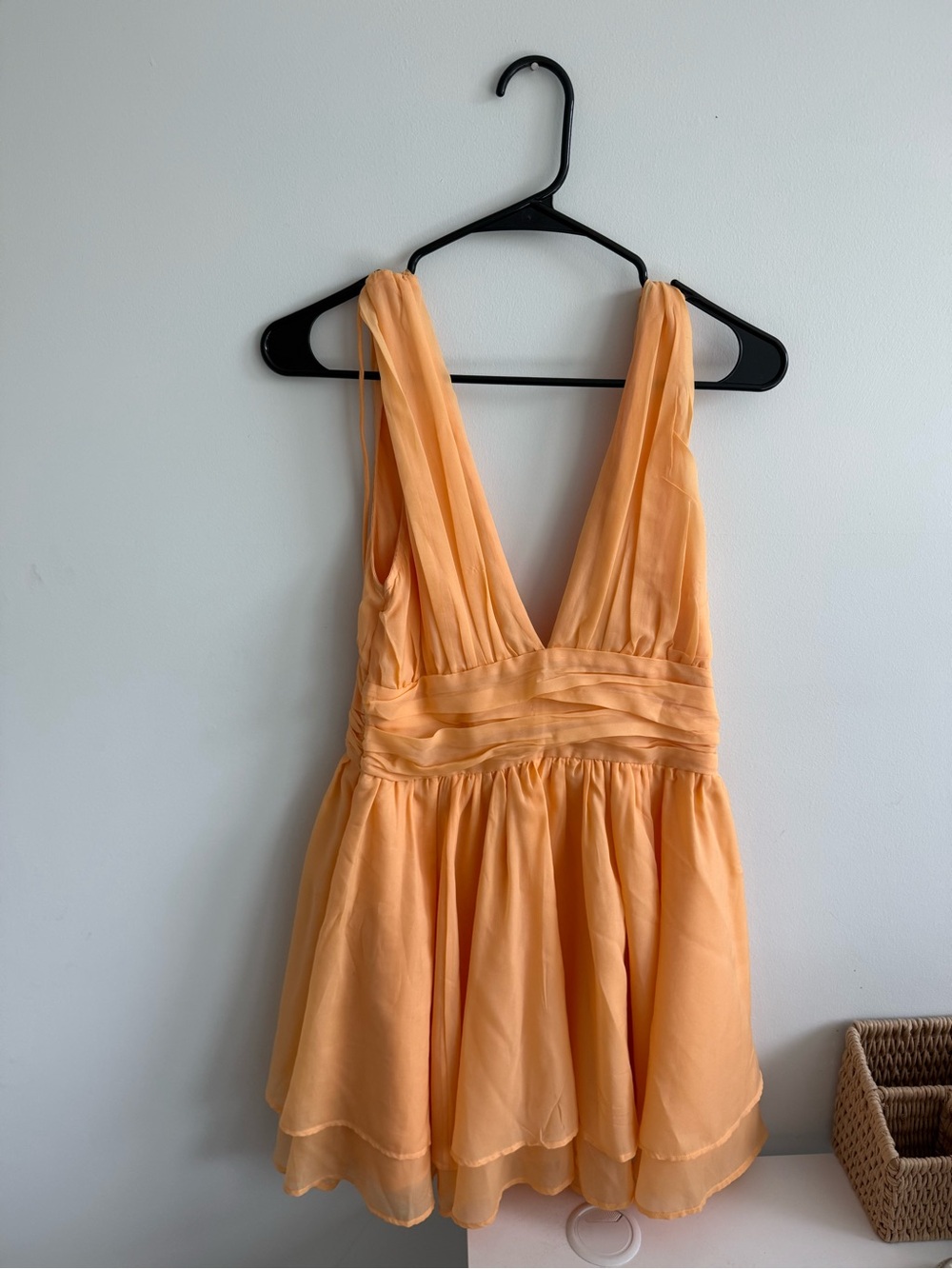 Abercrombie & Fitch Orange Mini Dress